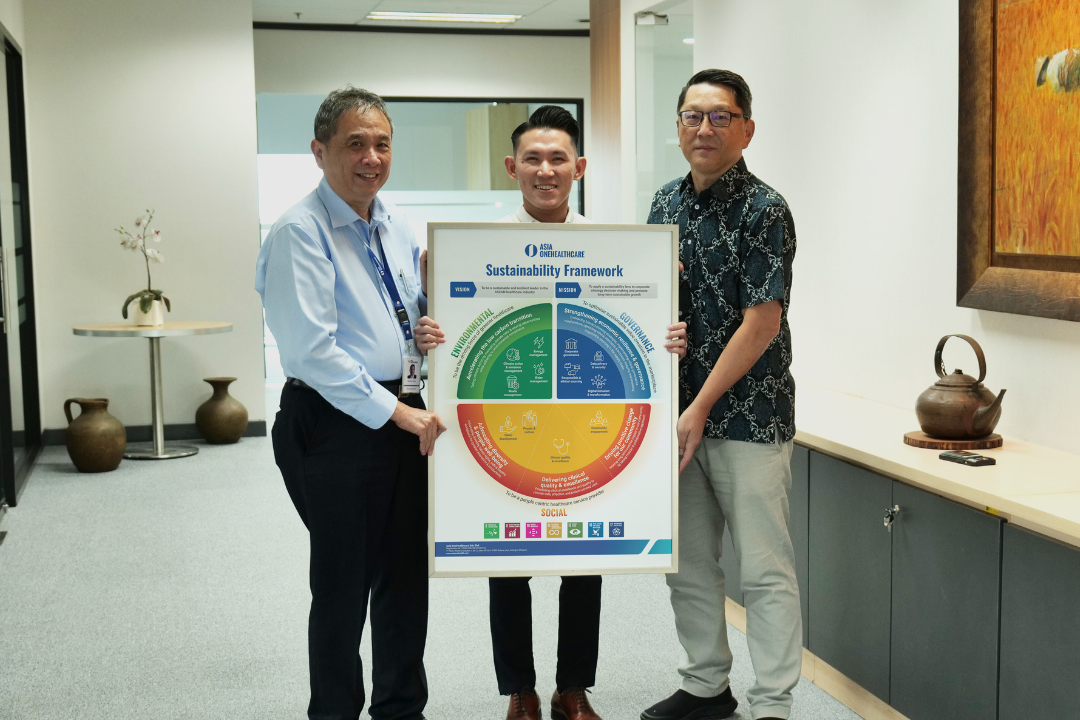 Asia OneHealthcare Unveils Group-Wide Sustainability Framework